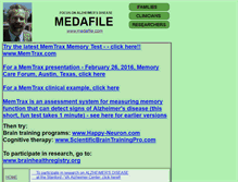 Tablet Screenshot of medafile.com